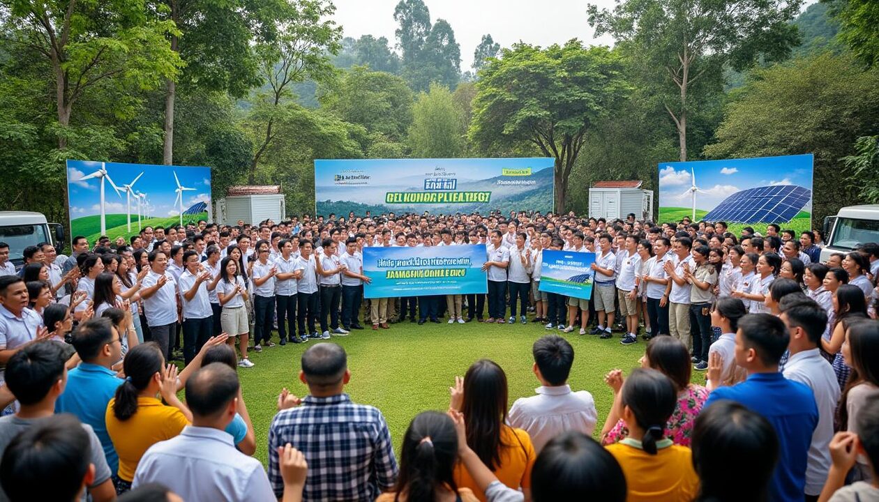 découvrez comment le sarawak lance une politique de transition énergétique innovante, impliquant citoyens et industrie lors d'une grande journée de mobilisation pour un avenir plus durable.