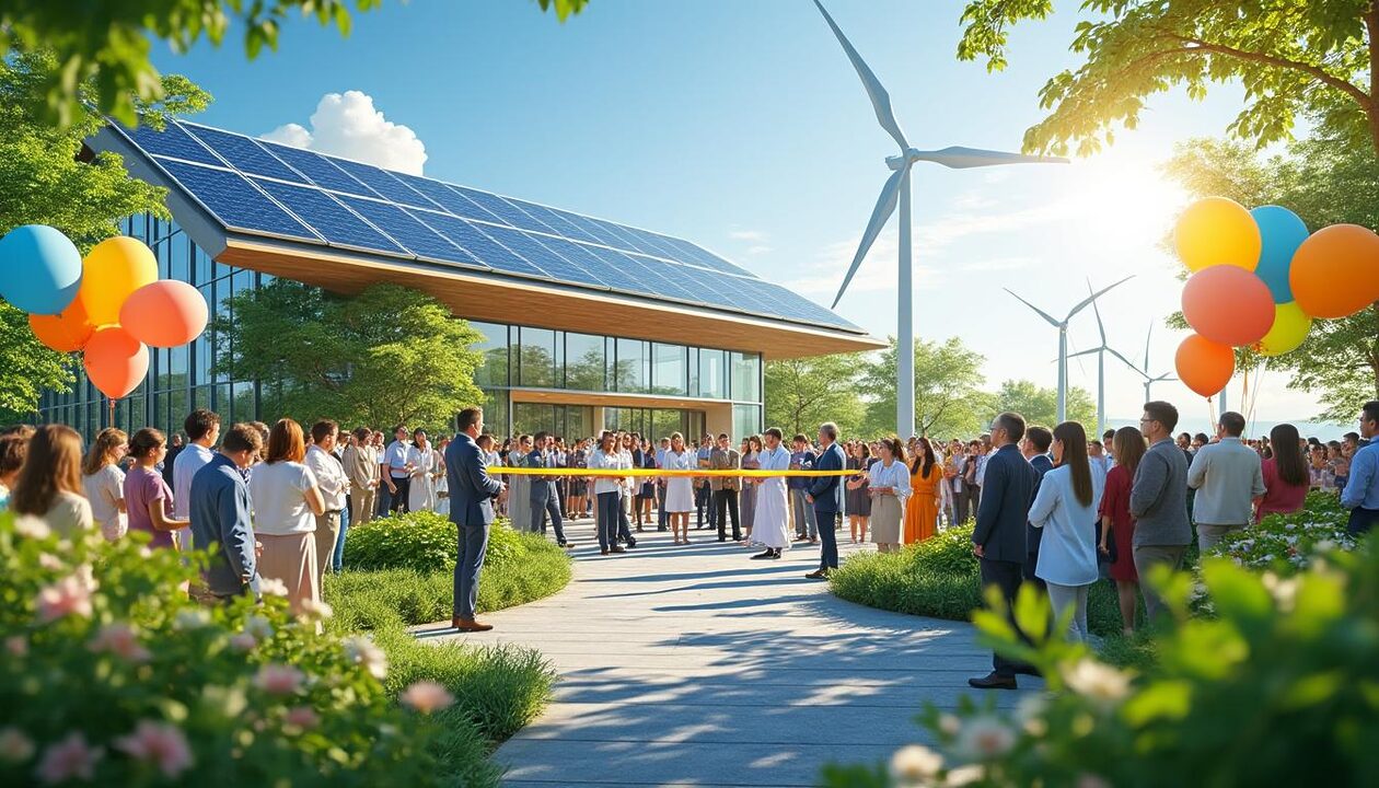 découvrez l'inauguration d'un centre innovant entièrement consacré aux énergies alternatives, un pas décisif vers un avenir plus durable et respectueux de l'environnement.