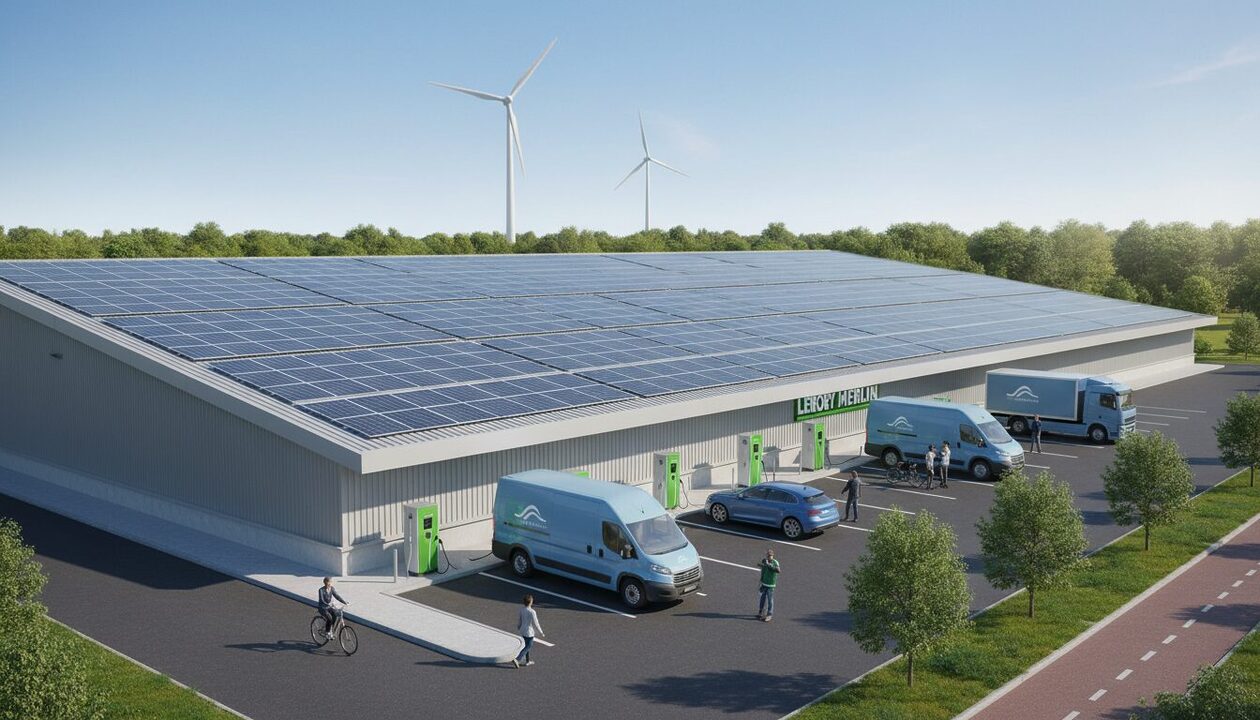 leroy merlin s’associe au groupe blondel pour accélérer sa transition vers l’électrique, renforçant son engagement en faveur des énergies renouvelables et de la mobilité durable.