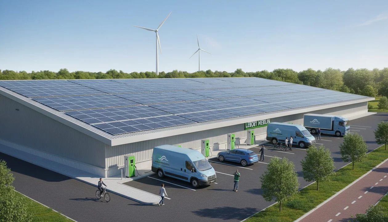 leroy merlin s’associe au groupe blondel pour accélérer sa transition vers l’électrique, renforçant son engagement en faveur des énergies renouvelables et de la mobilité durable.