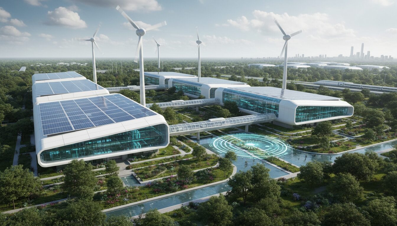 adani investit 100 milliards de dollars pour construire des centres de données écologiques dédiés à l'intelligence artificielle d'ici 2035, alliant innovation technologique et durabilité environnementale.