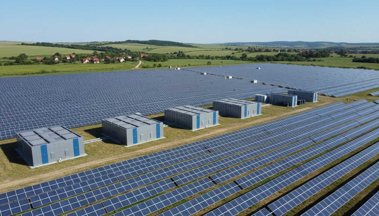 fortis energy et la berd lancent un projet solaire et de stockage de 342 mw à sremska mitrovica, serbie, combinant 270 mwp de capacité photovoltaïque et 72 mwh de stockage pour renforcer l'énergie renouvelable locale.