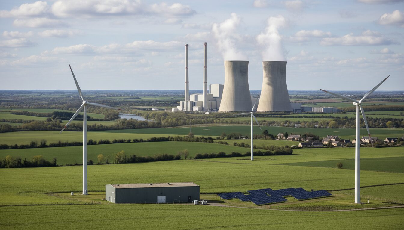 la france ajuste ses objectifs en énergies renouvelables à la baisse et renforce son engagement dans le nucléaire grâce à une nouvelle loi, redéfinissant sa stratégie énergétique nationale.