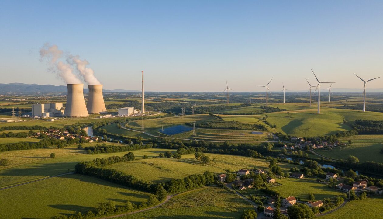 la france ajuste ses ambitions en énergies renouvelables à la baisse et renforce son engagement envers le nucléaire grâce à une nouvelle loi, redéfinissant sa stratégie énergétique pour un mix plus équilibré.