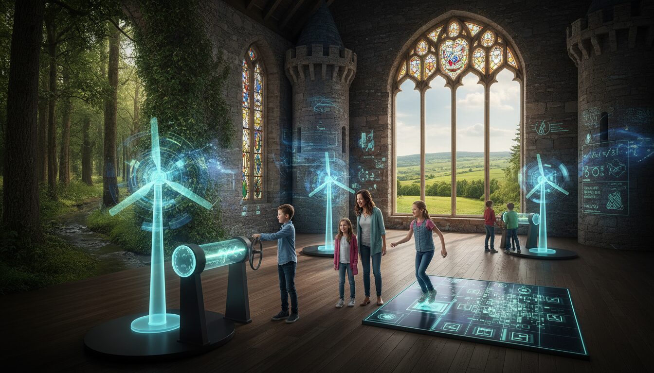 découvrez à boé la maison de garonne, un lieu convivial pour explorer en famille les énergies renouvelables à travers des activités ludiques et éducatives.