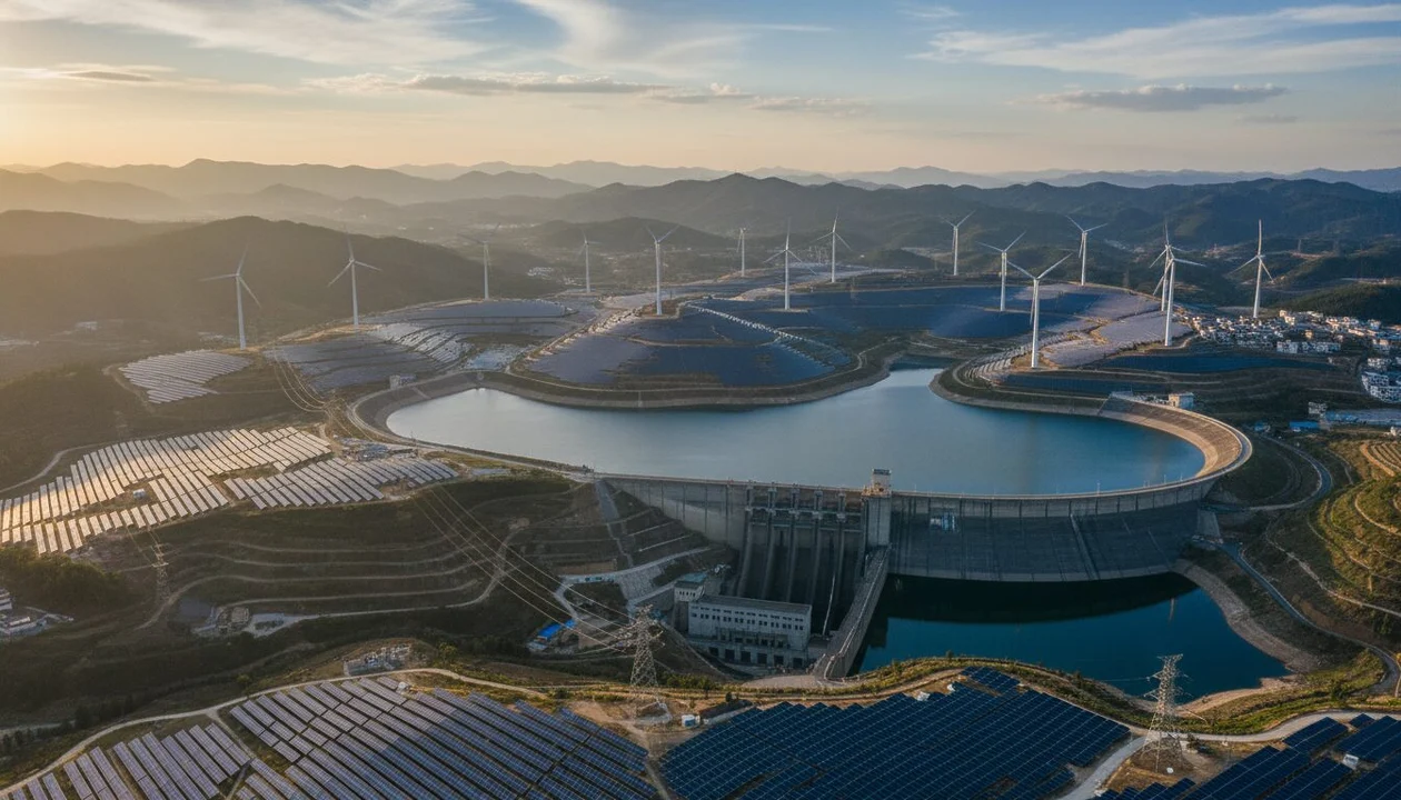 la chine intensifie la construction de réservoirs géants afin d'optimiser le stockage de l'énergie renouvelable et soutenir la transition énergétique durable.