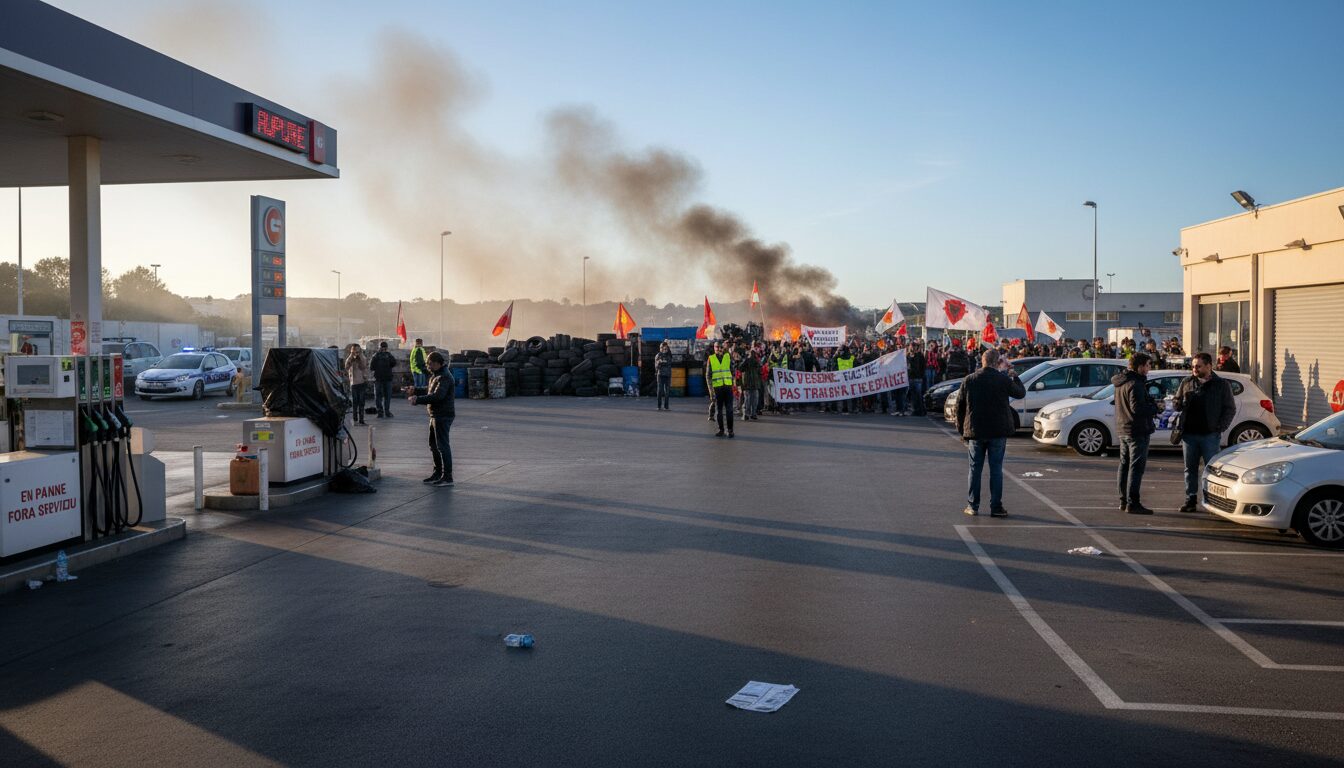 découvrez comment la france fait face à une pénurie d'essence majeure, avec des blocages entravant gravement l'approvisionnement et impactant la vie quotidienne.
