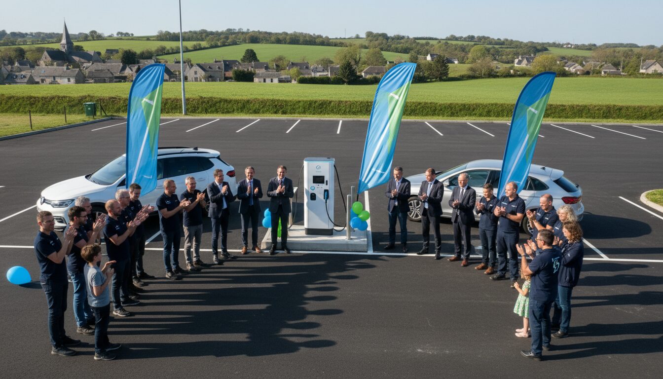 le syndicat départemental d'énergies de la manche fête l'installation de sa 200e borne de recharge pour véhicules électriques, renforçant l'engagement en faveur de la mobilité durable dans la région.