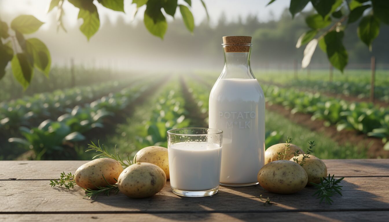 découvrez le lait de patate, une alternative végétale innovante et surprenante, parfaite pour diversifier votre alimentation naturellement.