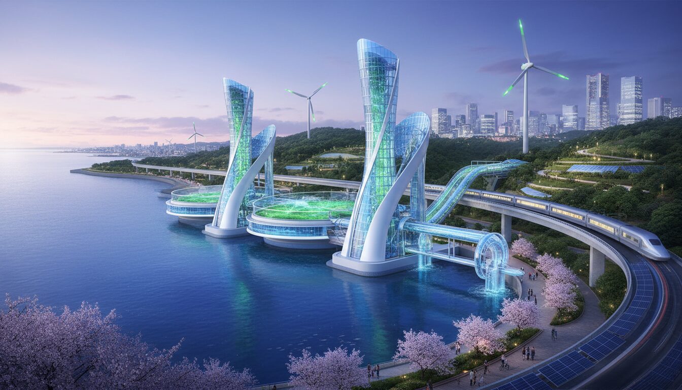 découvrez comment le japon révolutionne l'énergie en transformant un mélange d'eau usée et d'eau salée en électricité, une innovation durable et écologique.