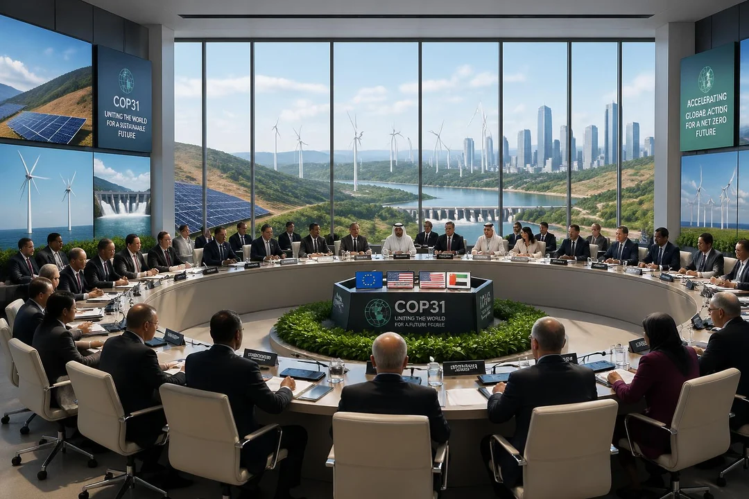 découvrez comment les leaders mondiaux réunis à la cop31 s'engagent à développer les énergies renouvelables pour résoudre la crise énergétique mondiale et favoriser un avenir durable.