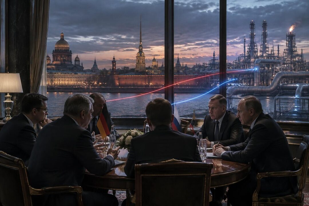 à saint-pétersbourg, l’afd renforce ses liens avec le kremlin et gazprom, révélant les enjeux stratégiques des relations russo-allemandes.