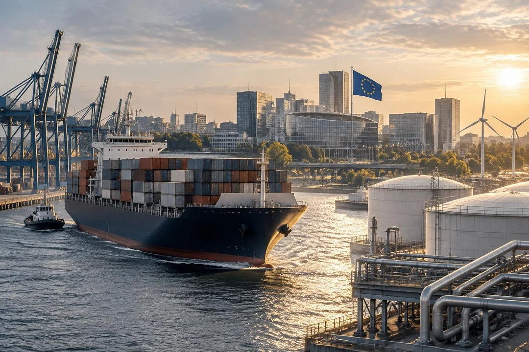 bruxelles autorise la joint-venture stratégique entre cma cgm et totalenergies, une alliance majeure entre les deux groupes français.