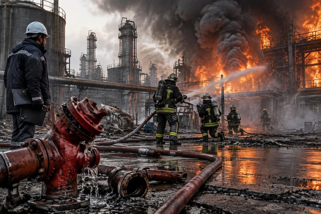 après l’incendie sur le site seveso de gandrange, un rapport met en lumière de graves défaillances des systèmes de sécurité anti-incendie.