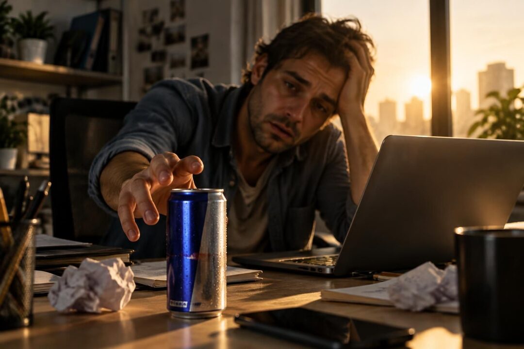 à 15 heures, une boisson énergisante semble idéale pour retrouver du tonus. découvrez pourquoi elle peut aussi perturber votre sommeil et votre énergie.