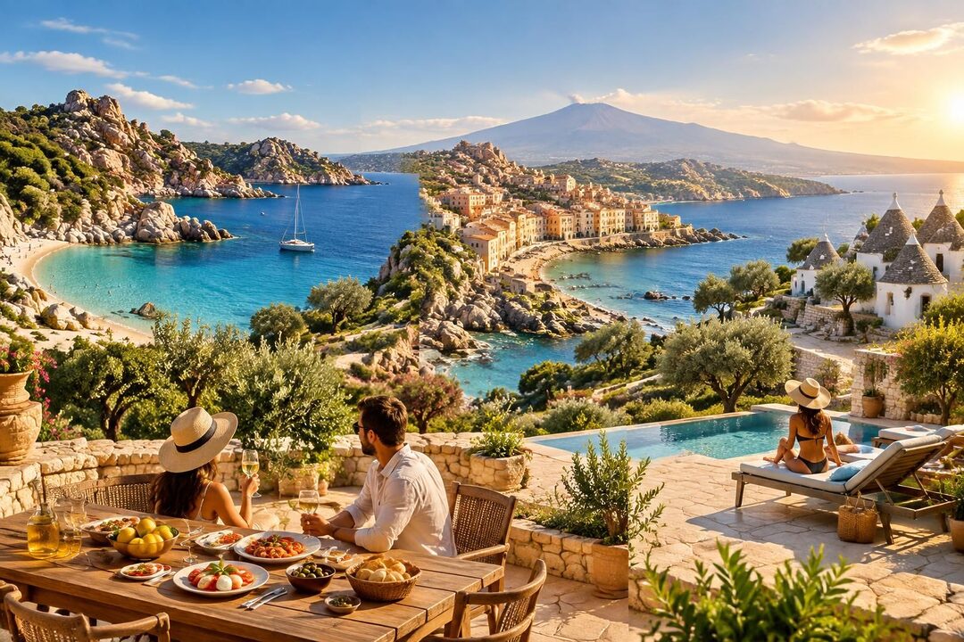 découvrez nos séjours tout compris en sardaigne, en sicile et dans les pouilles : partez en italie à moins de 500 €.