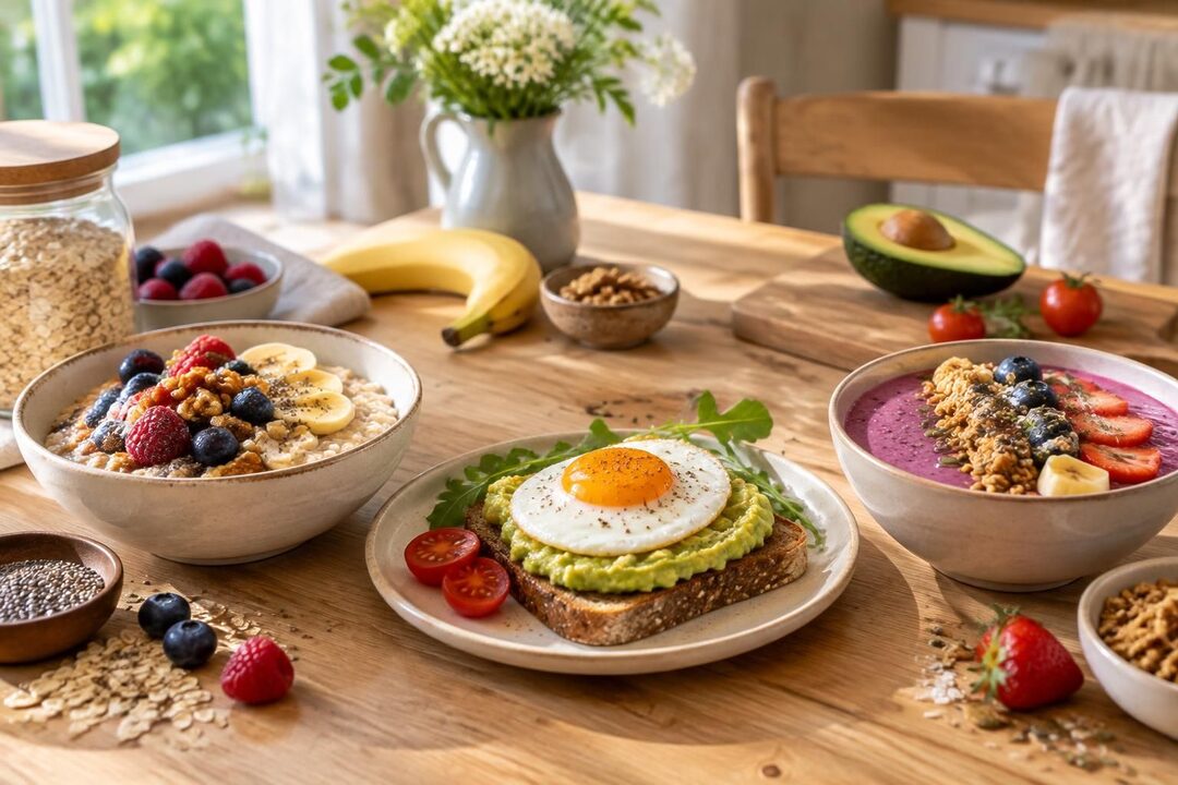 découvrez trois idées savoureuses et rapides pour préparer un petit-déjeuner énergétique et bien démarrer chaque journée.