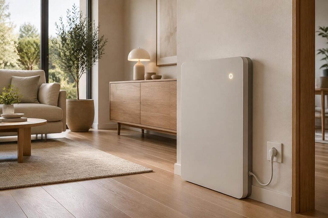 découvrez une batterie domestique ultra-fine, facile à brancher sur une prise, pour stocker l’énergie et l’utiliser quand vous en avez besoin.