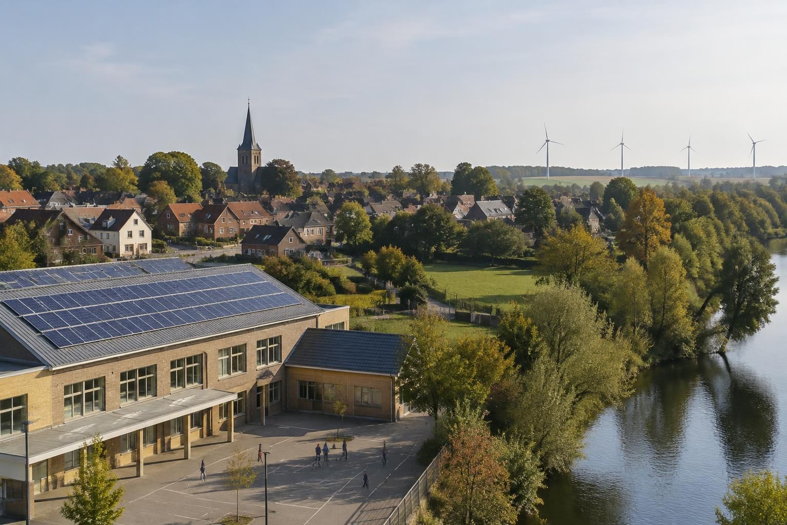 dans le nord, un ancien moulin produit de l’électricité et permet à une commune de réduire considérablement sa facture énergétique.