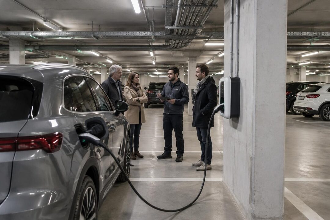 recharger sa voiture électrique en copropriété reste complexe. découvrez les solutions disponibles, les démarches à suivre et les droits des copropriétaires.