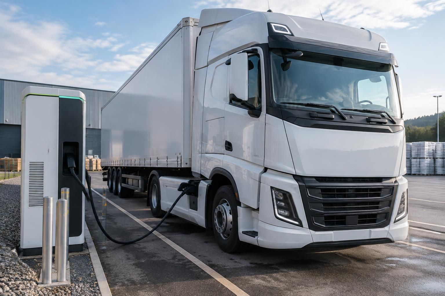 à chavelot, dans les vosges, le groupe mge électrifie ses poids lourds et fait de l’électromobilité une réalité.